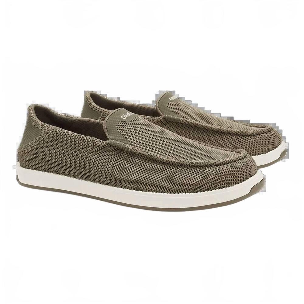 NEW OLUKAI men's kakaha mesh slip-on in clay